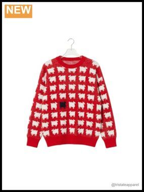 Christmas Black Sheep Sweater Soft Cotton Pullover